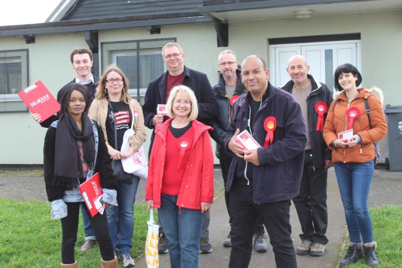 Labour Candidates and Campaigners during the election campaign